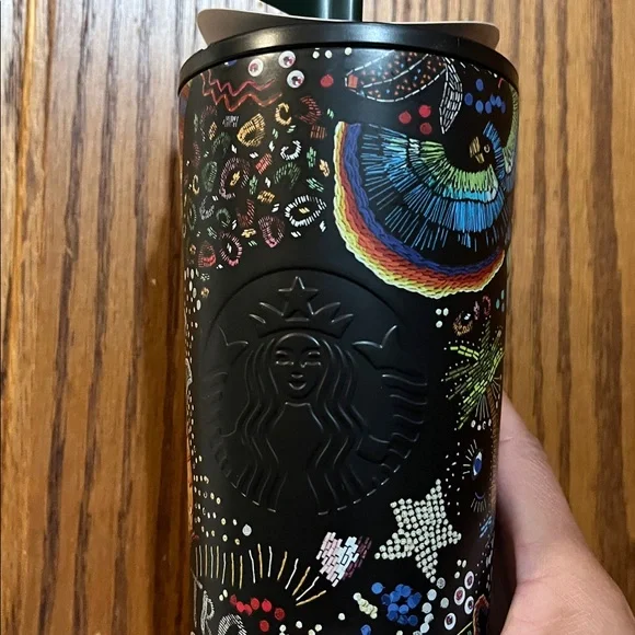 FARM Rio Starbucks | Artistic Black Tumbler - Picture 4 of 9
